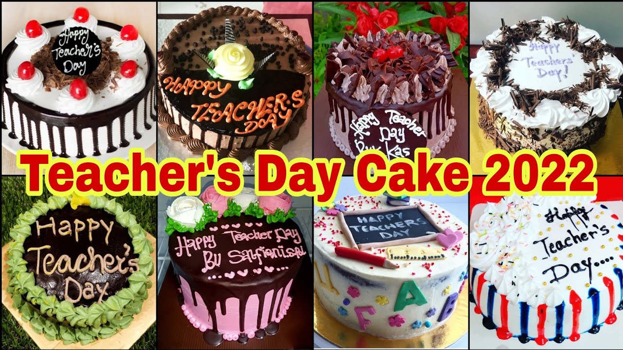 Teachers Day Cake Decorating Ideas 2022/Happy Teacher's Day 2022/Teachers Day Cake/Cake Decorating