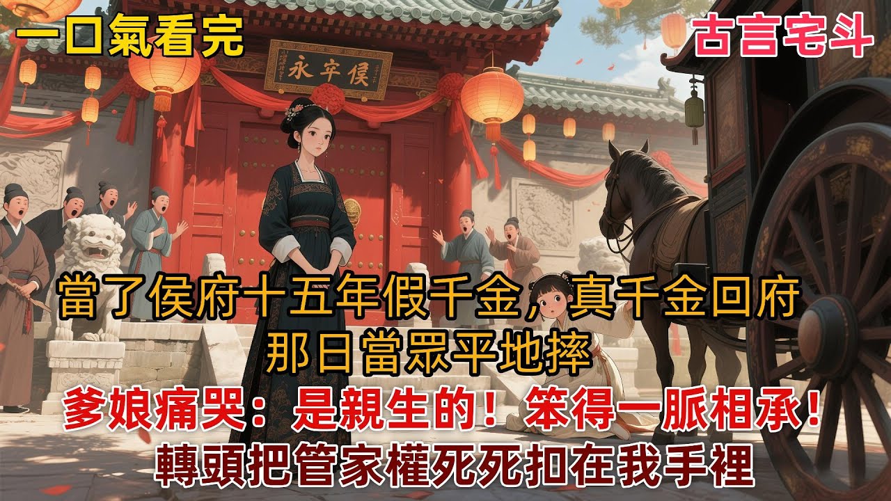 【完結甜爽文】我是永安侯府的假千金。真千金被尋回的那日，閤府上下一片歡騰。結果沈清梨剛下馬車就是一個平地摔。永安侯夫婦相擁而泣，激動得語無倫次。