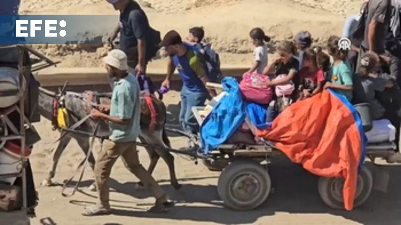 Más gazatíes obligados a desplazarse tras ofensiva israelí que deja 79 muertos y 228 heridos en un s