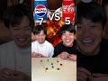 Coca-Cola vs. Pepsi: The Ultimate Magnetic Field Survival Battle! #challenge #colawars #funny