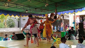 seni tradisional tari topeng dan lengger rangurangu langen sari kertek - wonosobo