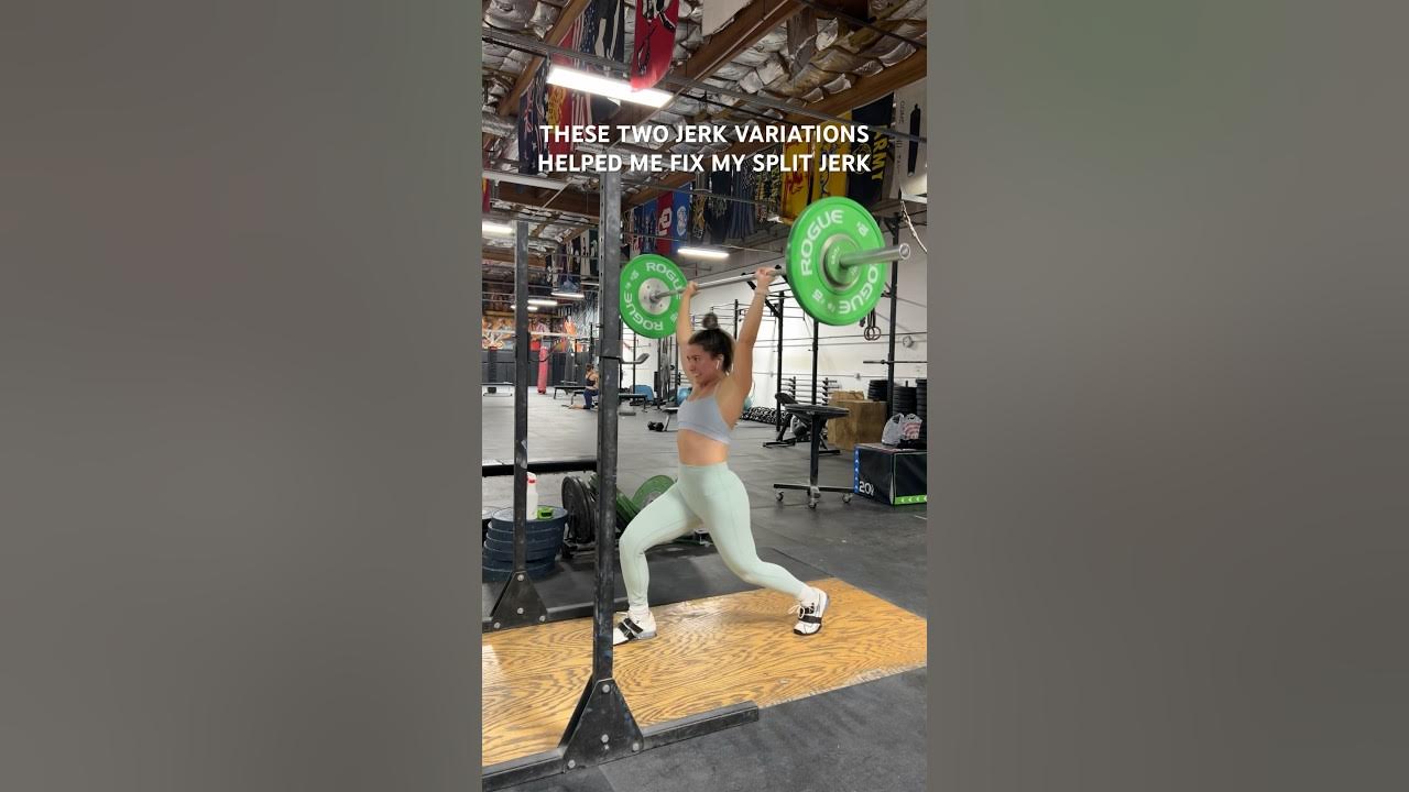THIS SPLIT JERK VARIATION FIXED MY JERK! Pause On The 1st Rep, Slow
