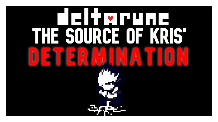 Kris Dreemurr's Determination: A DELTARUNE Character Analysis