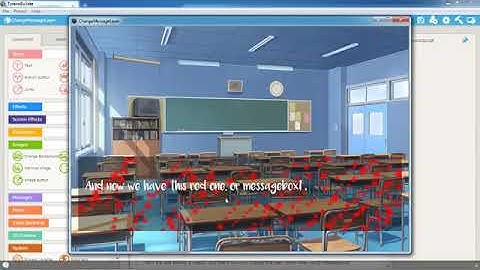 [TyranoBuilder 1.8] Switching Between 2 Different Message Box
