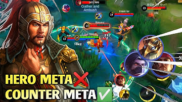 ONLY MINSITTHAR CAN COUNTER THIS META | BUILD MINSITTHAR TERSAKIT 2023 | MINSITTHAR MLBB