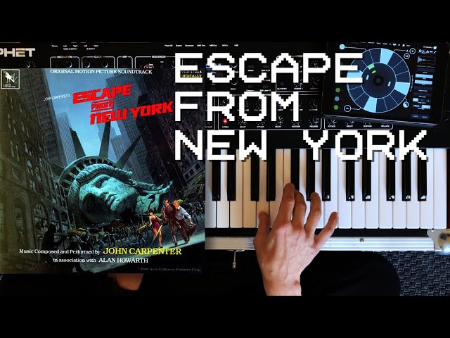 JOHN CARPENTER - Escape from New York Main Theme (Prophet REV2 Cover) class=