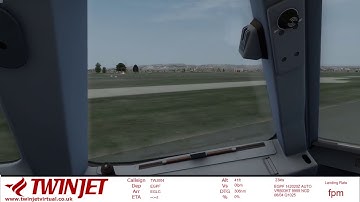 Aerosoft Airbus A318 Professional from Glasgow to London City