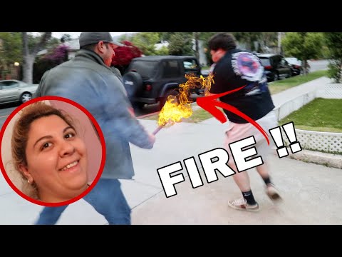 I ALMOST CAUGHT ON FIRE!!