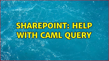 Sharepoint: Help with CAML query (4 Solutions!!)