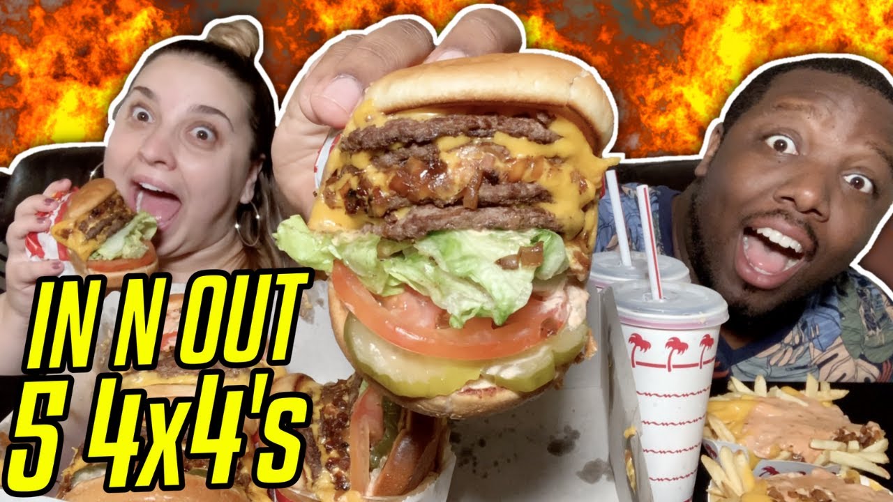 In N Out Burger Mukbang | Secret Menu Order!