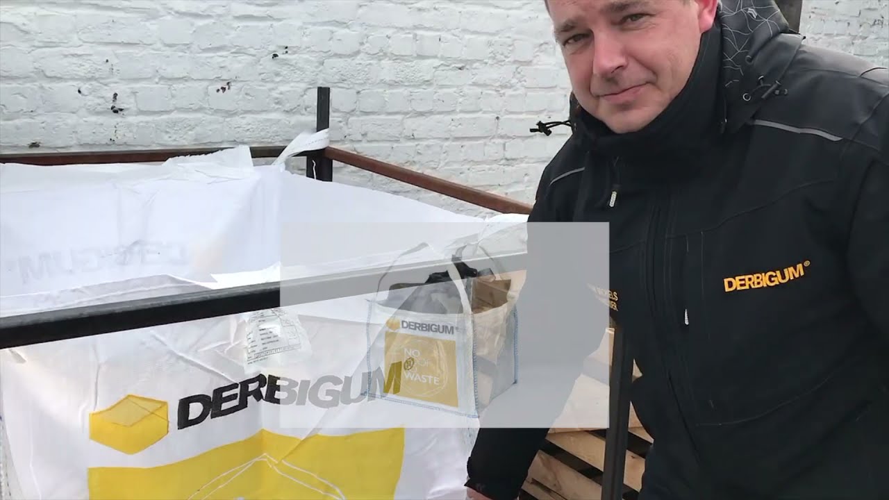 No Roof To Waste : collecte chutes de toiture bitumineuses chez Defrancq - Derbigum