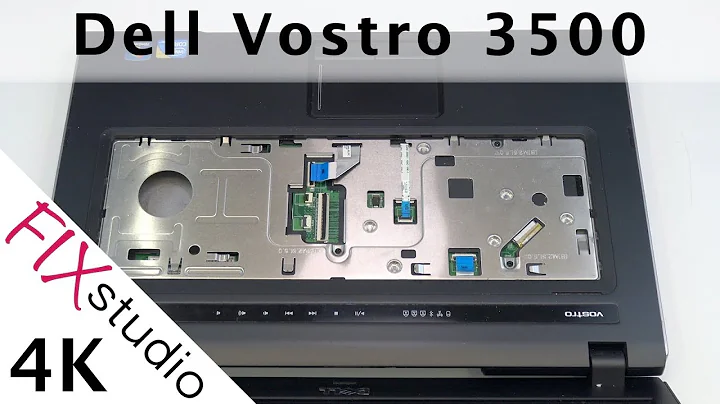 Dell Vostro 3500 - disassemble [4k]