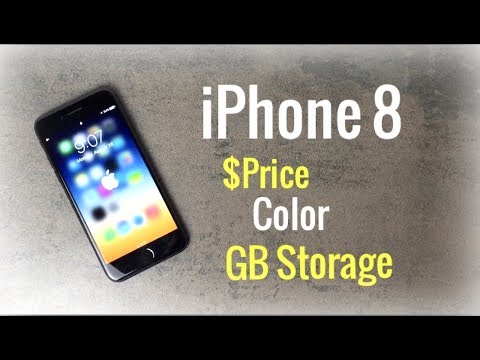 iPhone 8 - Price, Release Date, Storage, Colors
