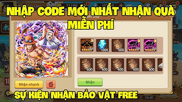30 Code Huyền Thoại Hải Tặc Mới Nhất 2025 | Nhận Giftcode Vip Sự Kiện Quà Thùng Bia Tháng 11
