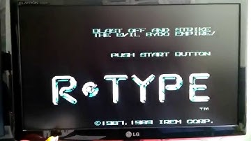 X68000 XVI Compact test - R-Type