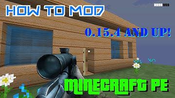 [Android NO ROOT!] How To Mod Minecraft PE *0.15.4 and Future Updates!!* (TMI, X-Ray, and More!)