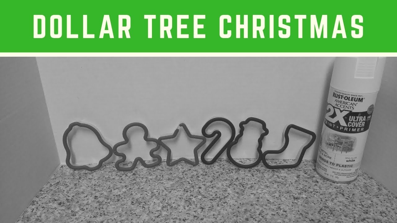 Dollar Tree Christmas DIY Cookie Cutter Ornaments YouTube