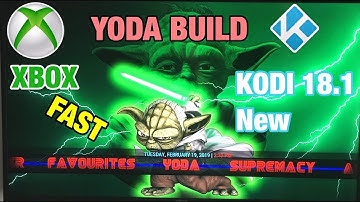 NEW XBOX KODI 18.1 BUILD LEIA YODA