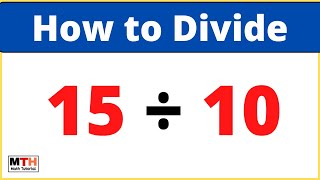 15 Divided By 10 1510 Long Division