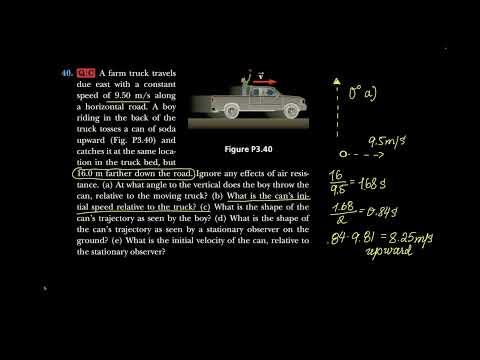 AP Physics 1 Projectile Motion #40