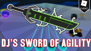 [EVENT] How to get the DJ'S SWORD OF AGILITY in ROBEATS! | Roblox