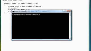 07-03 Using The Scanner To Input Numbers | Java training | Beginners Java Programming.