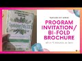 Easy way to Make a Program Invitation/ Bi-Fold Brochure in 5 mins. | Philippines |Teacher DIY Series