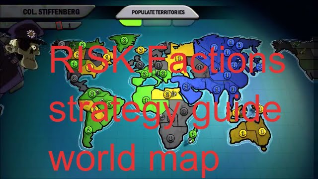 Fan Made Risk Maps strategy guide RISK factions world map - YouTube
