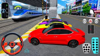 🔥 New Mercedes G63 & All Super Cars vs Bullet Train | 3D Driving Class 2026 🚄 screenshot 2