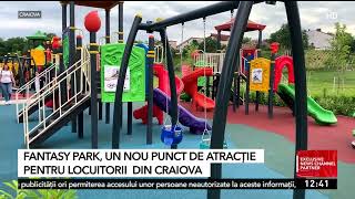Fantasy Park, un nou parc de distracţii pentru copiii din Craiova