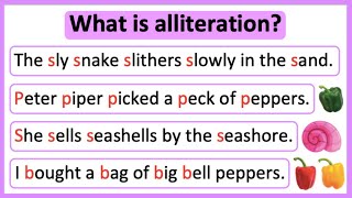 What is alliteration? 🤔 | Alliteration in English | Learn with examples