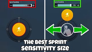 BEST SPRINT SENSITIVITY FOR 4X FASTER Movement ✅BGMI/PUBG MOBILE ?