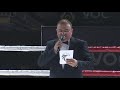 Победа в первом раунде. Вадим Лоунов – Александр Зленко / K1 FPKU