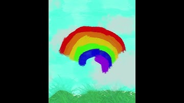 Animated Rainbow Smiles #shorts #animation #procreate