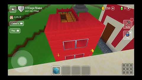 Block craft 3D video of my first day