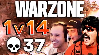 MY BEST EVER WARZONE CLUTCH. 37💀 ft. Doc Disrespect \& Cloakzy | Call of Duty: MW Highlights