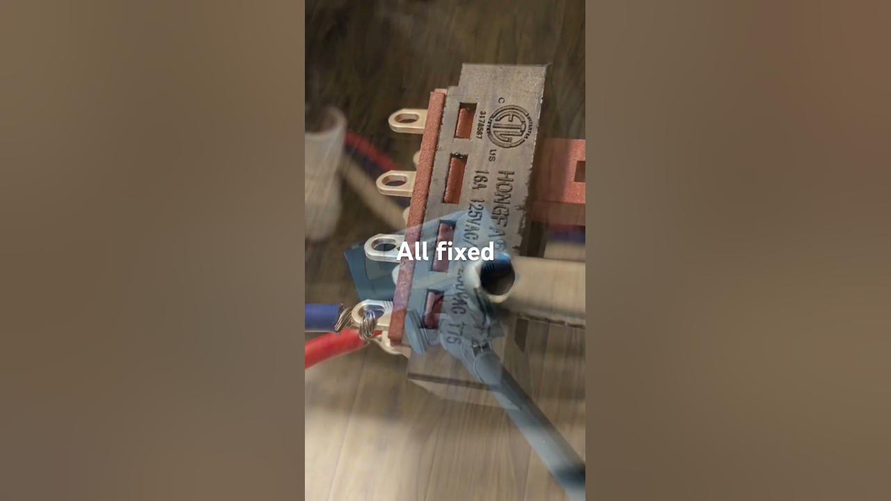 Vacuum caught on fire now is fixed YouTube