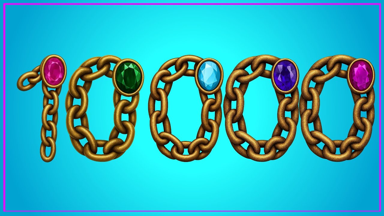 Números de 1 a 10000 Relaxante | 1-10000 | 10.000 [689] - YouTube