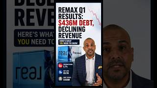 REMAX Facing Financial Crisis with Q1 $436M Debt #realestate #residentialmortgage #remax #real