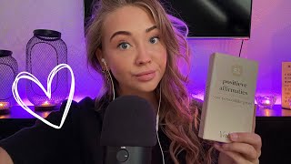 Nederlandse ASMR| Positieve affirmaties fluisteren| Slaap gegarandeerd😴✨💞