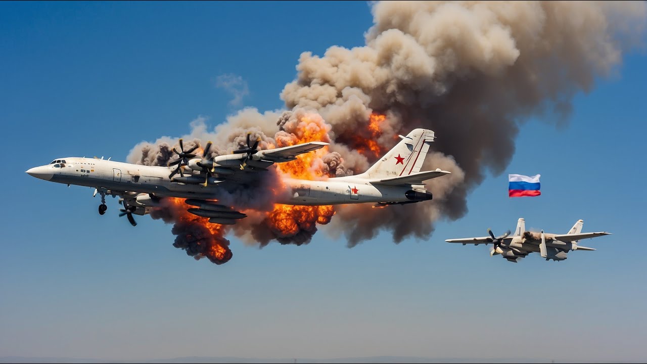 Произошло сегодня! Система ПВО Украины NASAMS сбила четыре российских бомбардировщика Ту-95.