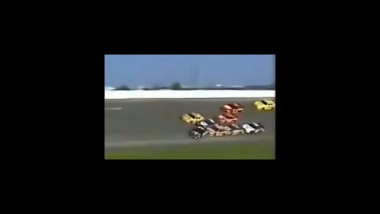 Dale Earnhardt, 2001 Daytona 500, Final Lap Crash, Turn 4 Cam View