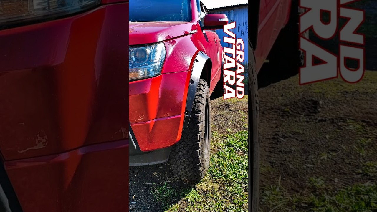 Fender flares&rim spacers Suzuki Grand Vitara
