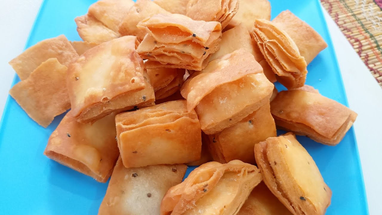 দারুন স্বাদে মুচমুচে নিমকি / Great tasting, crunchy salt #youtube #food #nimki #nimki_recipe