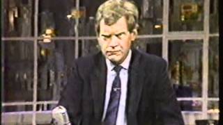 SMALL TOWN NEWS on David Letterman 1980's  late night