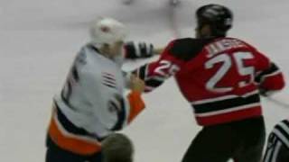 Arron Asham vs Cam Janssen Feb 11, 2006 - FSNY feed