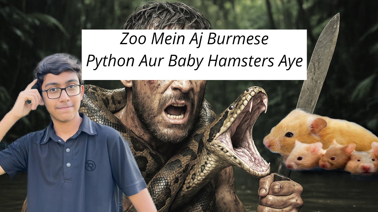 Zoo Mein Aj Burmese Python AurHamster Baby Agaye | Pakistan Ka Sab Se Khubsurat Janwar 