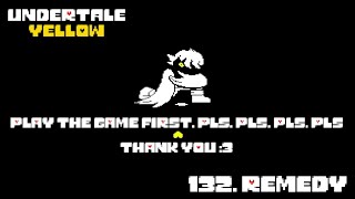 [SPOILERS!!!] UNDERTALE YELLOW OST — REMEDY (1 HOUR EXTENDED LOOP)