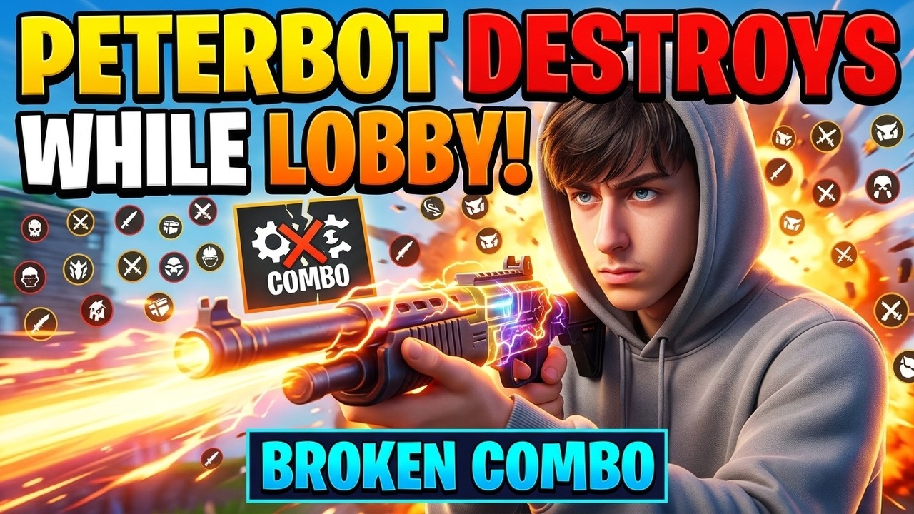 Peterbot Ripped PeterBot DESTROYS the Whole Lobby with BROKEN Combo in Reload Cup ...