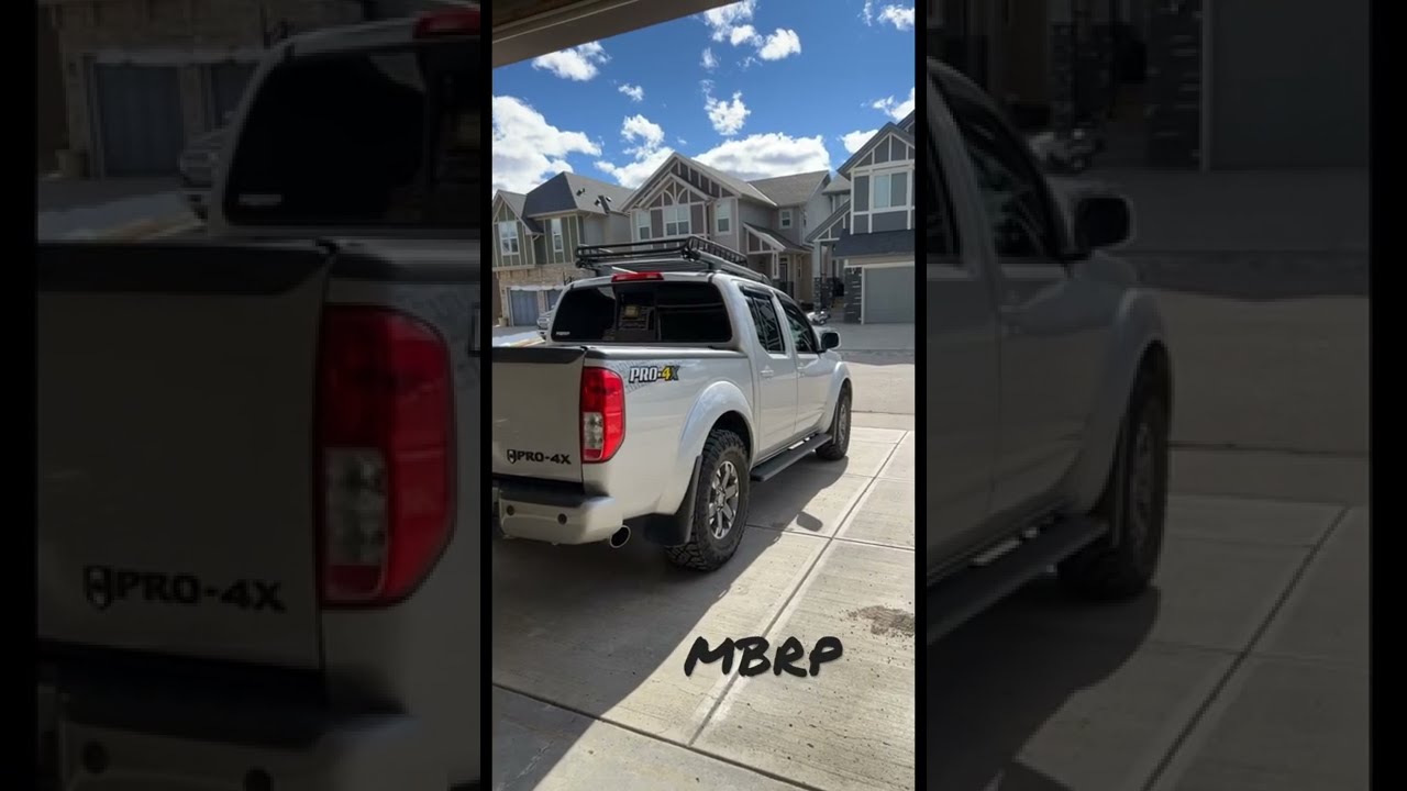 MBRP 3” Stainless Steel Catback Exhaust  (T409) - 2016 Nissan Frontier Pro4x